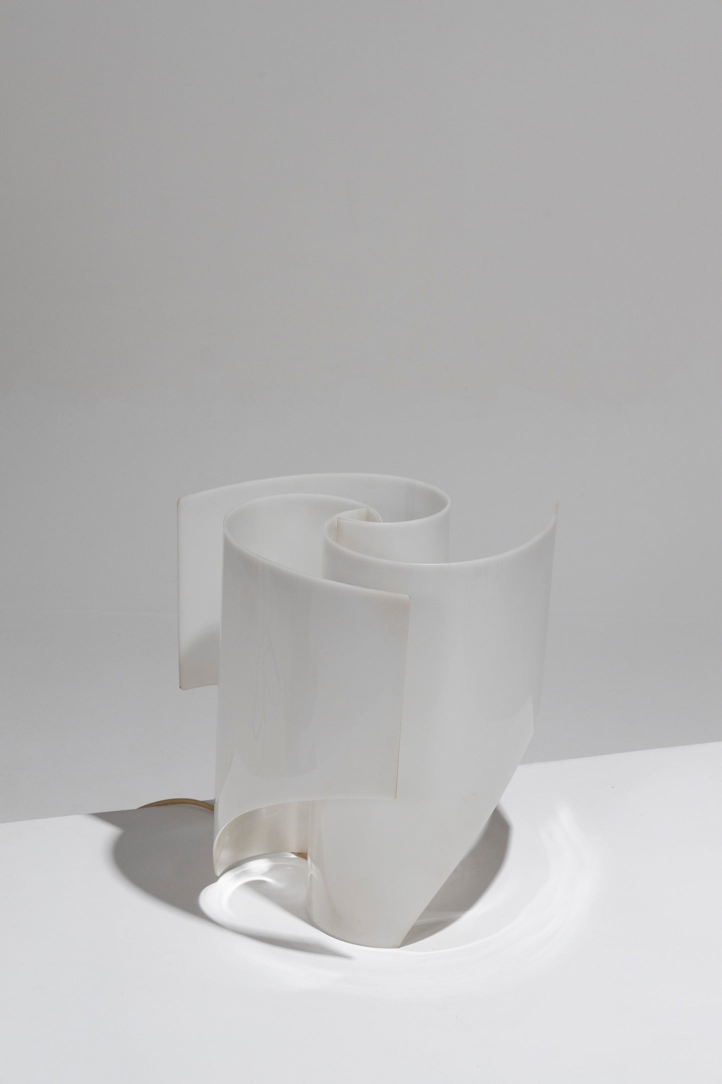 PADOVA &amp; BOCCI WHITE LAMP, 1970s