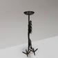 WROUGHT IRON ROOSTER CANDLE HOLDER, 1960s