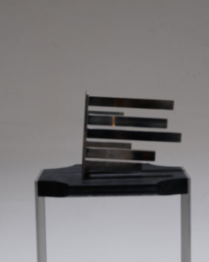 BOUGEOIR 7 FEUX EN ALUMINIUM, 1970s