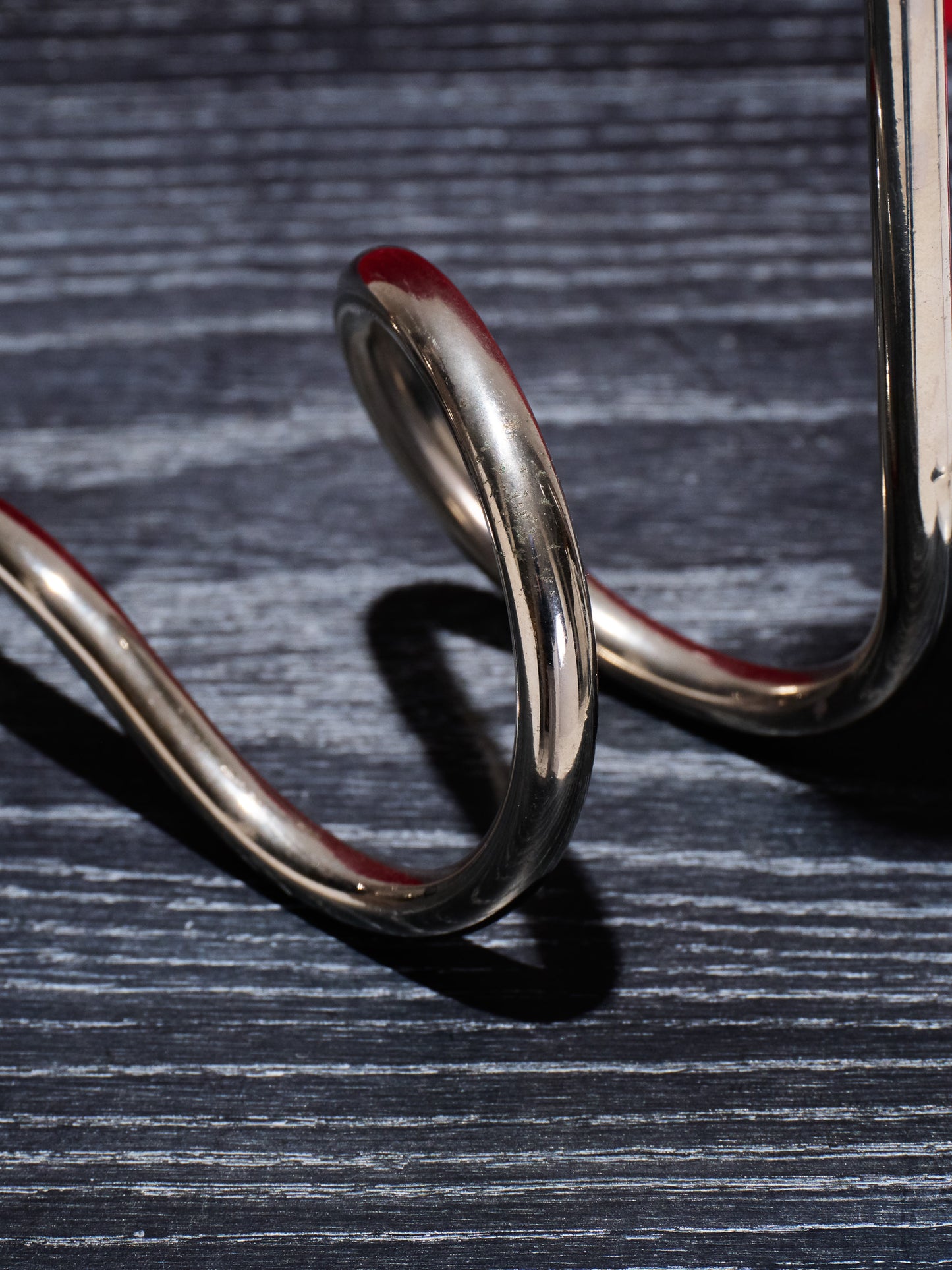 BOUGEOIR DEUX FEUX EN MÉTAL, 1970s