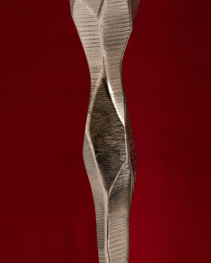 TRIO OF BRASS CANDLESTICKS, 1970s