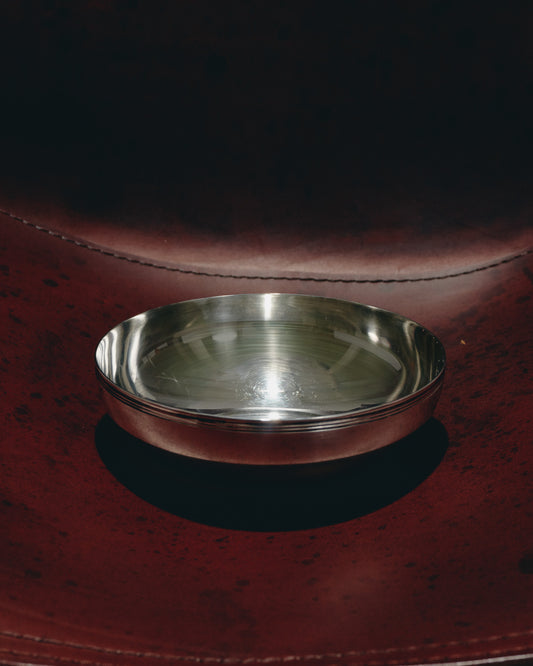 COUPE À CROQUETTES EN MÉTAL ARGENTÉ, CHRISTOFLE, 1950s