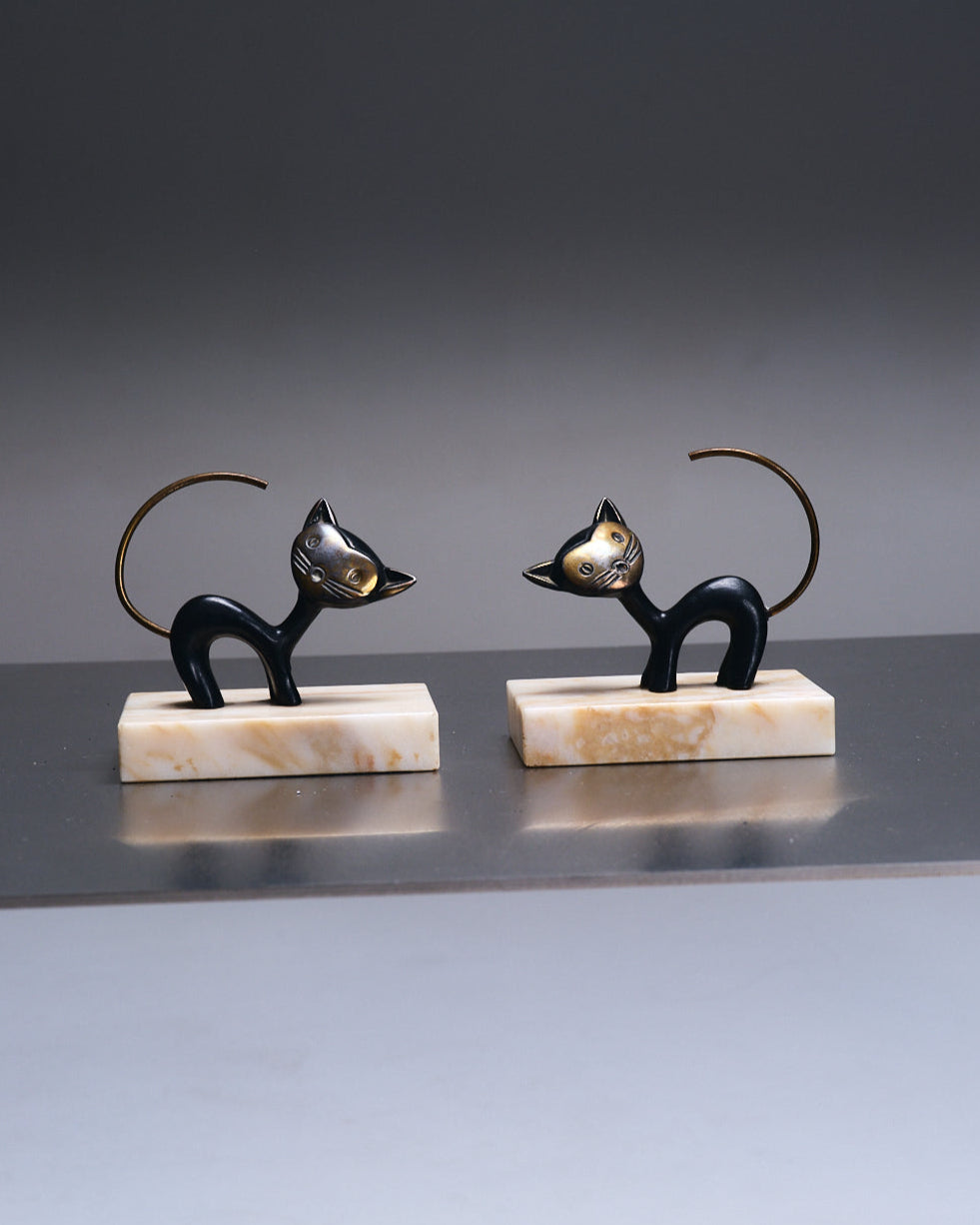 SERRES-LIVRES CHATS,WALTER BOSS 1950s