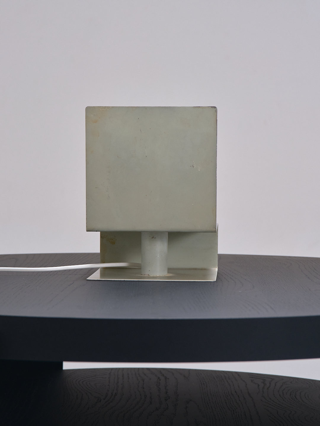 CHROME-PLATED METAL MIRROR LAMP, 1970s 