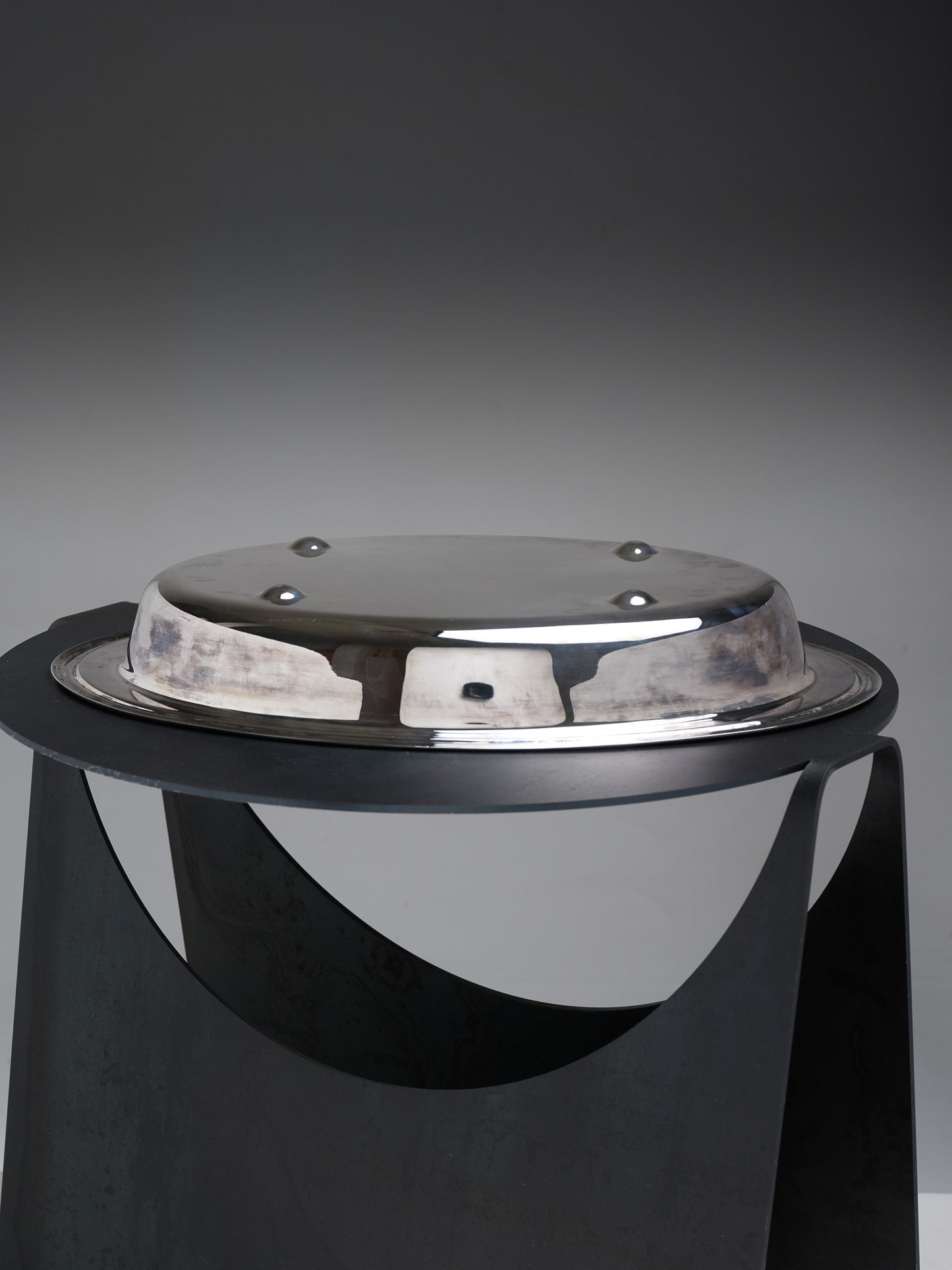 LÉGUMIER EN MÉTAL ARGENTÉ, CHRISTOFLE, 1960s