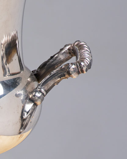 MEDICIS CHAMPAGNE BUCKET, SILVER-PLATED METAL
