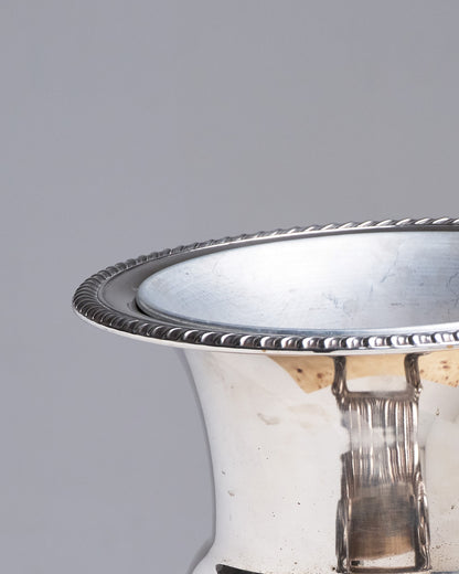 MEDICIS CHAMPAGNE BUCKET, SILVER-PLATED METAL