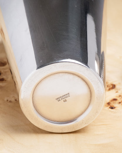 SHAKER EN MÉTAL ARGENTÉ, 1950s