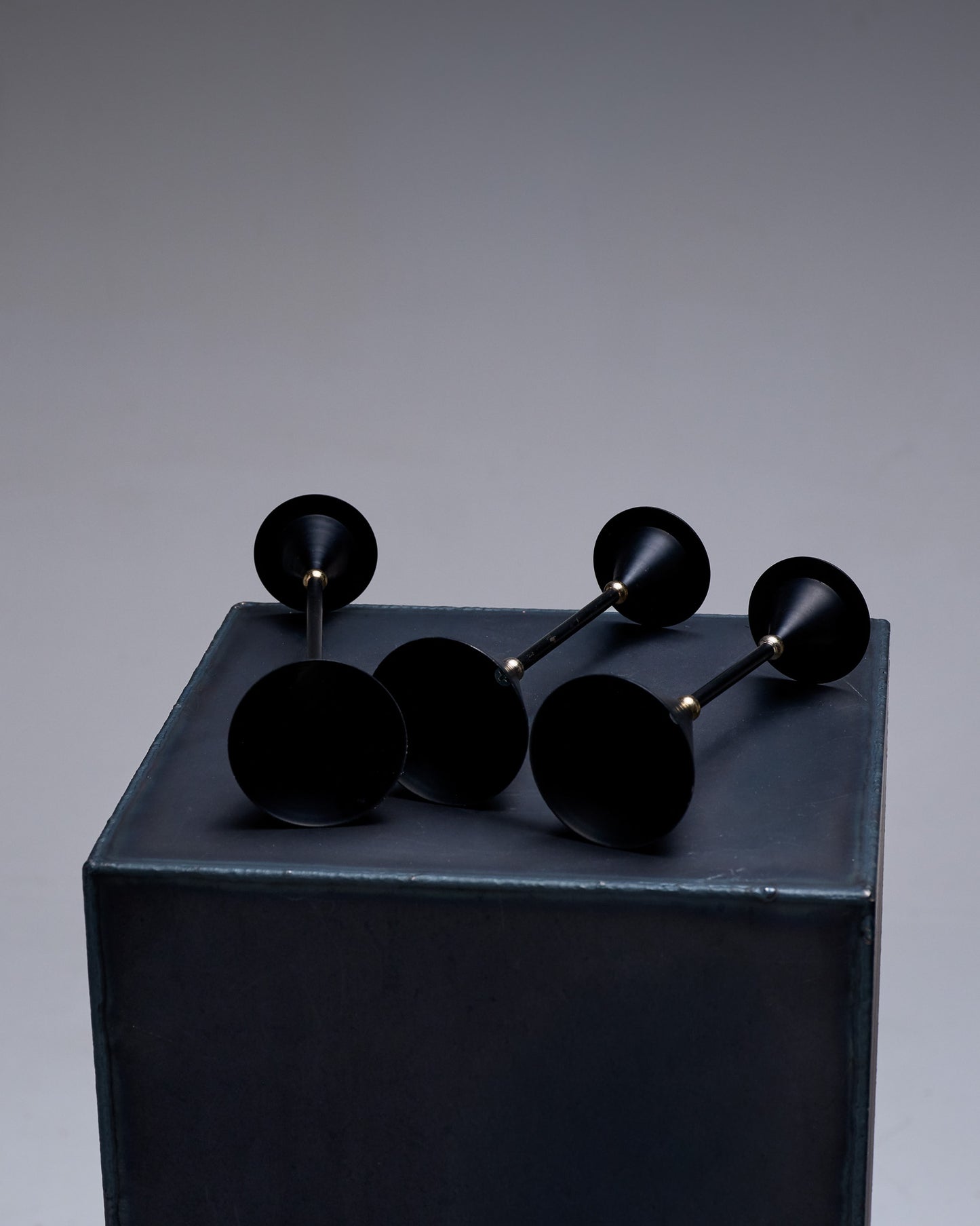 TRIO DE BOUGEOIRS MEMPHIS, 1980s