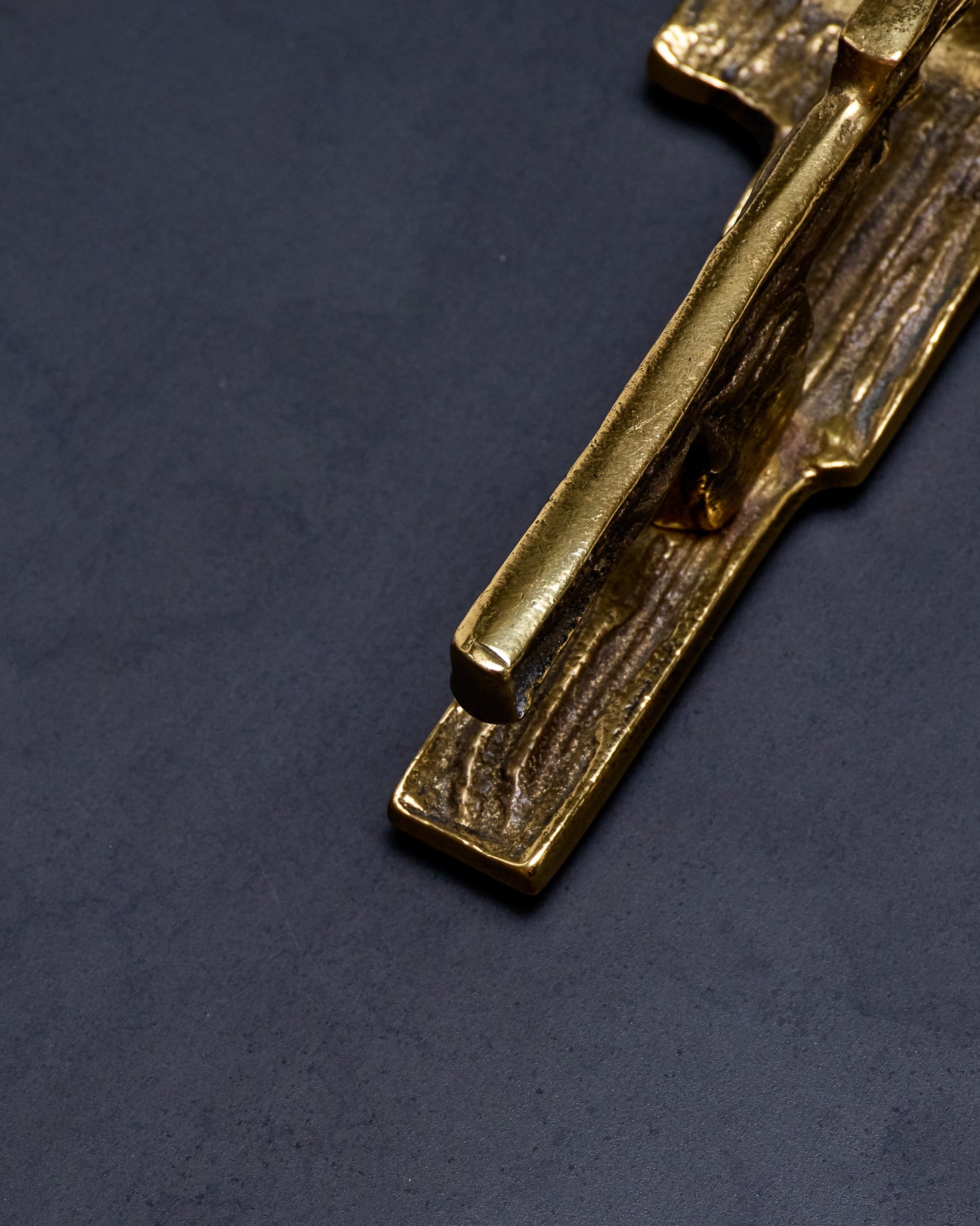 BRONZE WALL TORCH LIGHT, 1970s