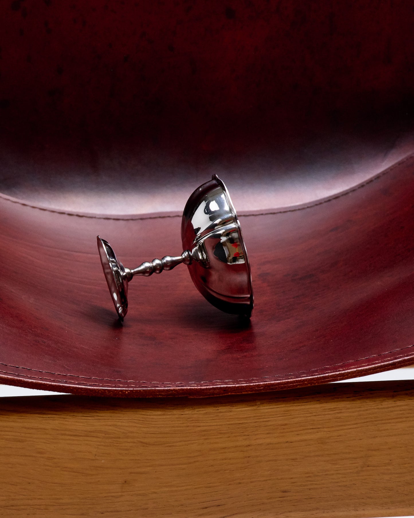 SET OF 6 STAINLESS STEEL CUPS, 1970s