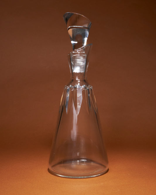 Baccarat Crystal Wine Carafe, anni '60