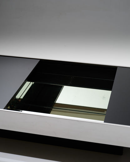 COFFEE TABLE, WILLY RIZZO, CIDUE, 1970s