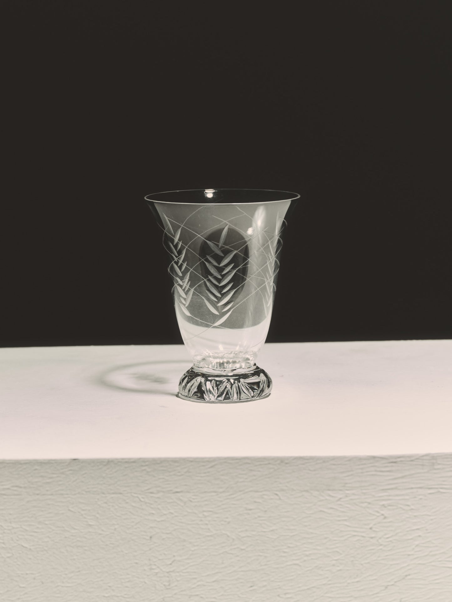 SET OF 9 CRYSTAL GLASSES FROM LORRAINE, 1970s