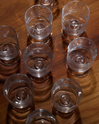 SET DE 10 VERRES À VIN EN CRISTAL, 1970s