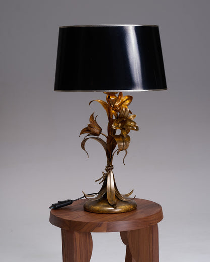 HOLLYWOOD REGENCY TABLE LAMP, MAISON JENSEN, 1970s