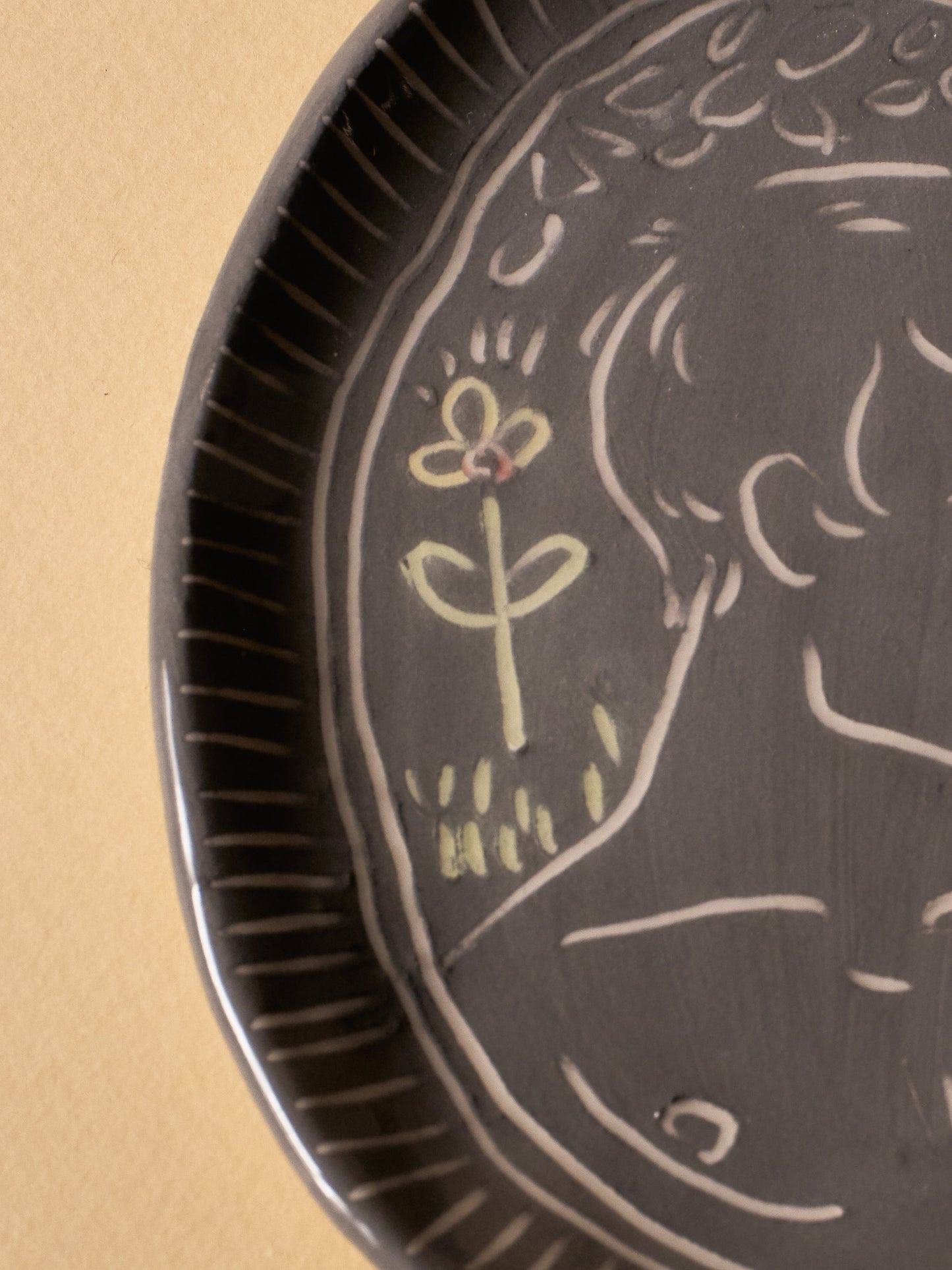 HANDCRAFTED CERAMIC CATCHALL, ELDAROV T.