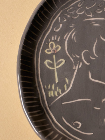 HANDCRAFTED CERAMIC CATCHALL, ELDAROV T.