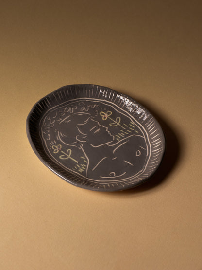 HANDCRAFTED CERAMIC CATCHALL, ELDAROV T.