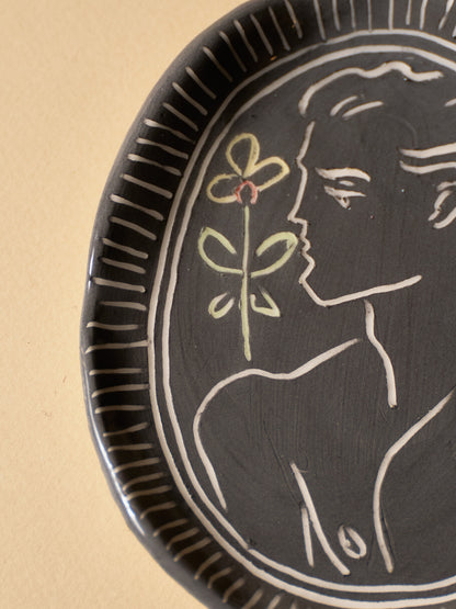 HANDCRAFTED CERAMIC CATCHALL, ELDAROV T.