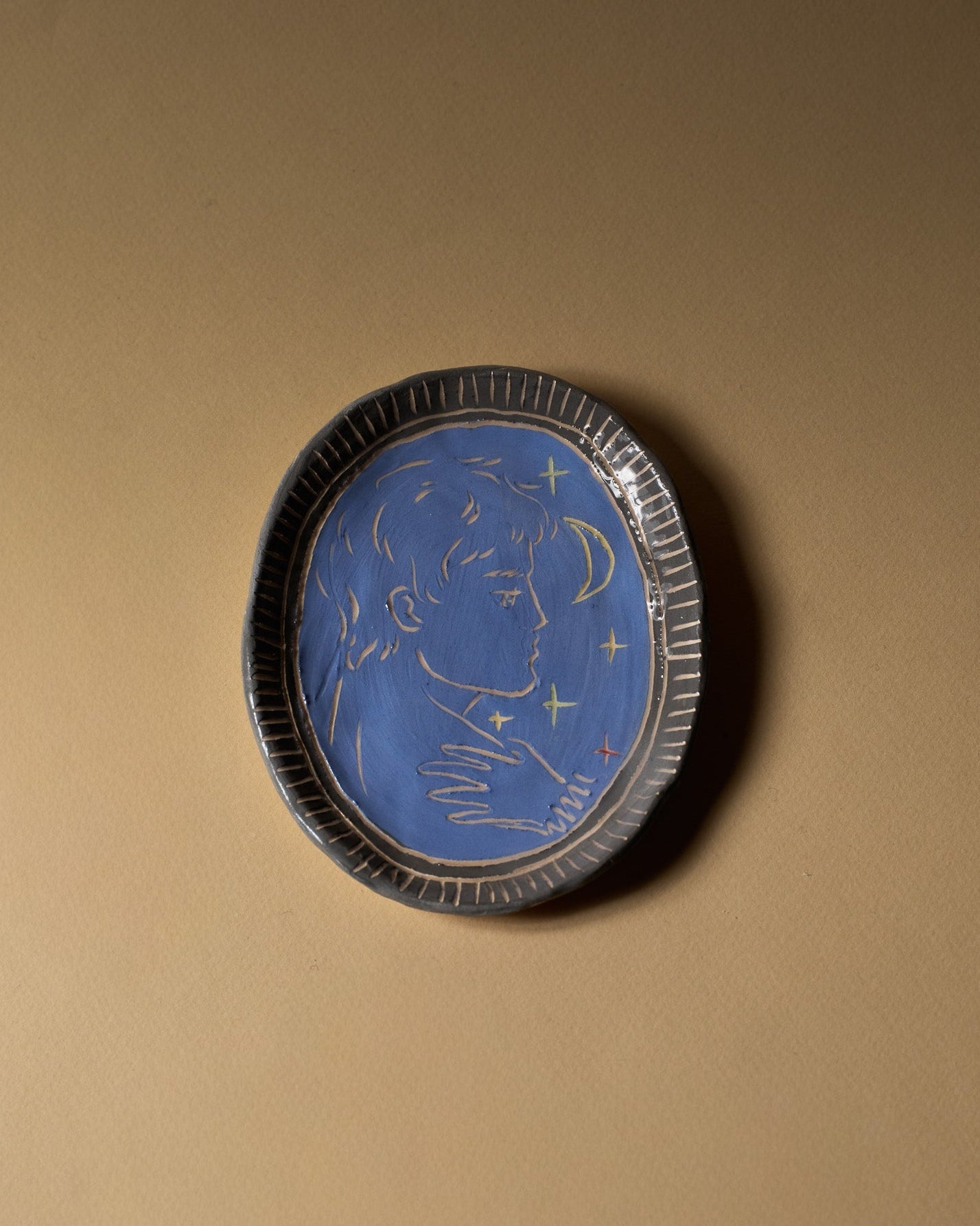 HANDCRAFTED CERAMIC CATCHALL, ELDAROV T.