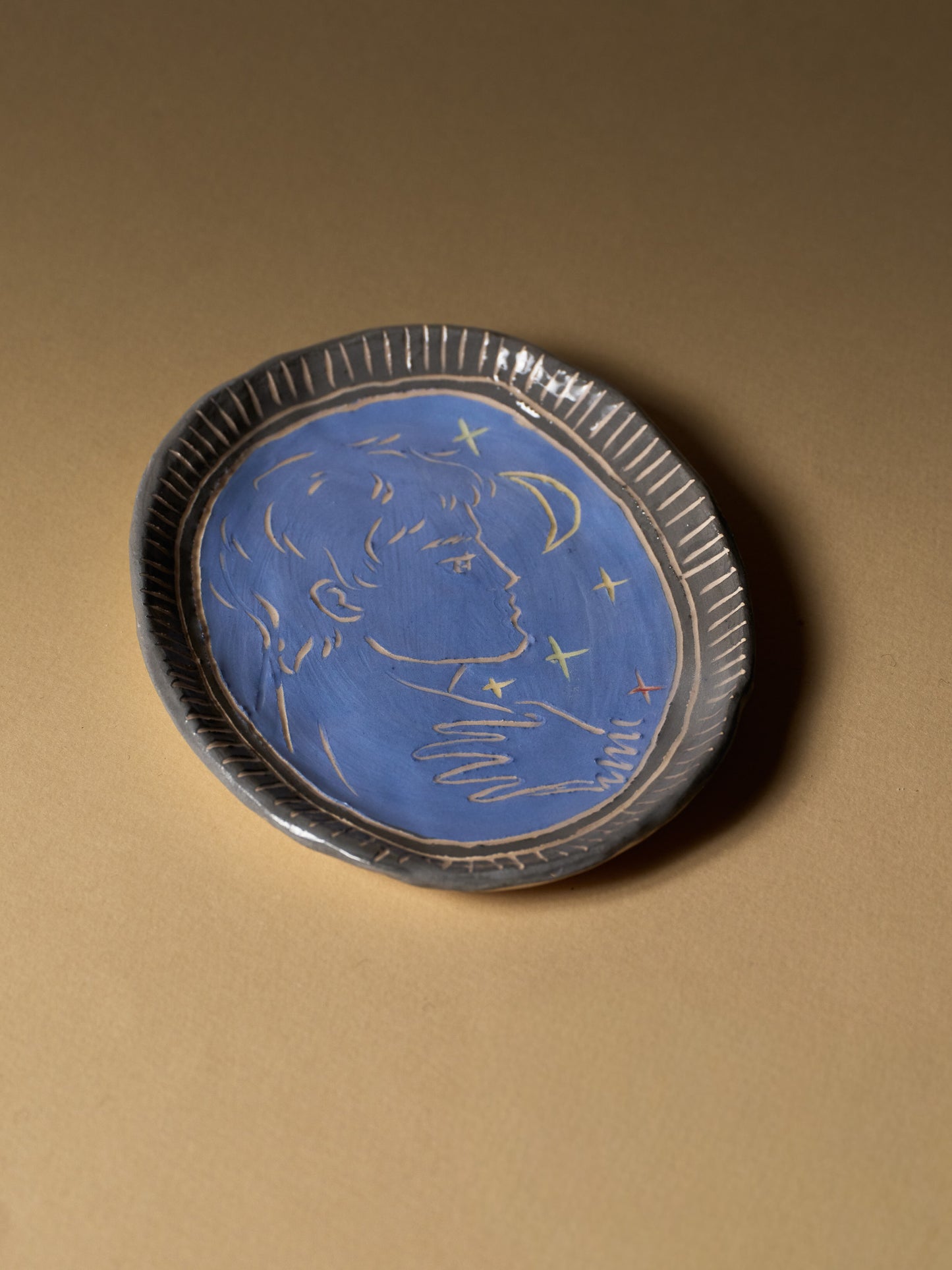 HANDCRAFTED CERAMIC CATCHALL, ELDAROV T.