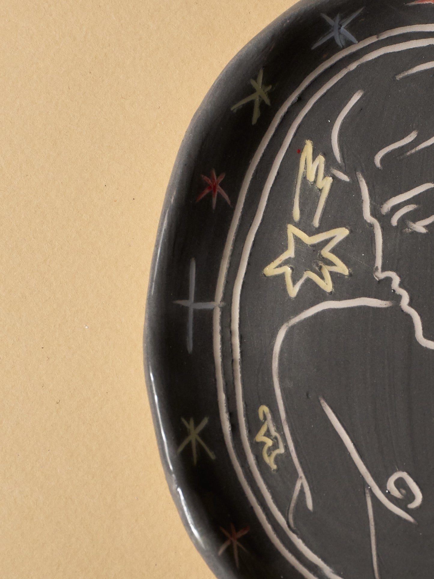 HANDCRAFTED CERAMIC CATCHALL, ELDAROV T.