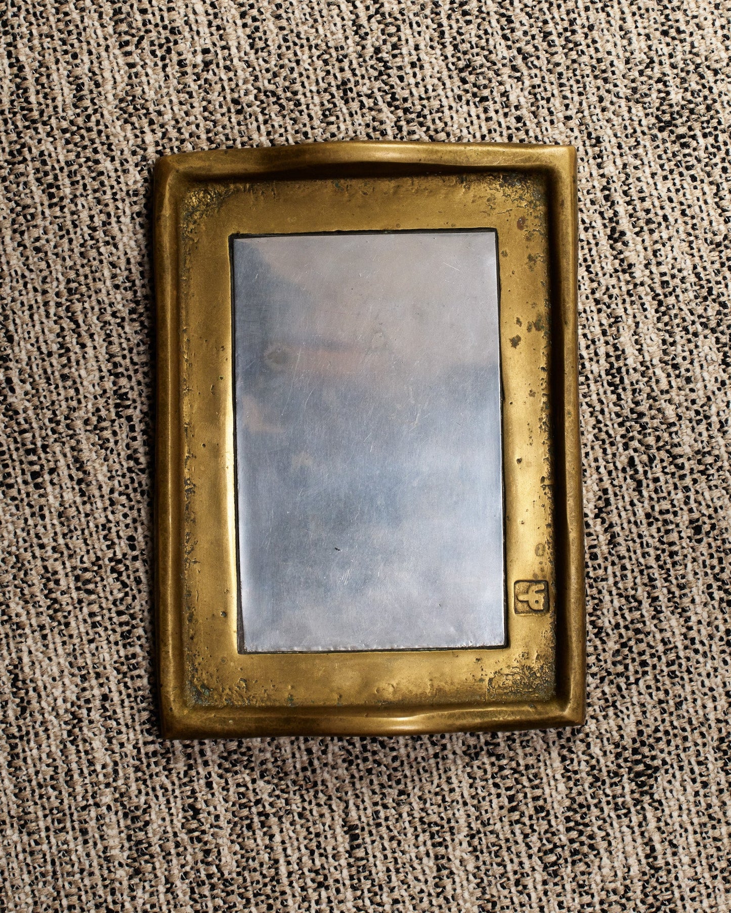 LATION AND ALUMINUM TRAY, DAVID MARSHALL, 1970s