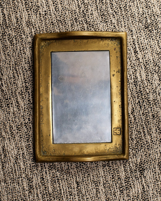 LATION AND ALUMINUM TRAY, DAVID MARSHALL, 1970s