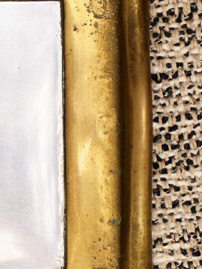 LATION AND ALUMINUM TRAY, DAVID MARSHALL, 1970s