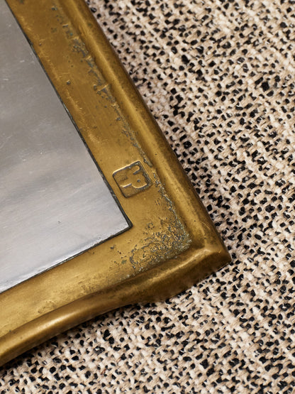 LATION AND ALUMINUM TRAY, DAVID MARSHALL, 1970s