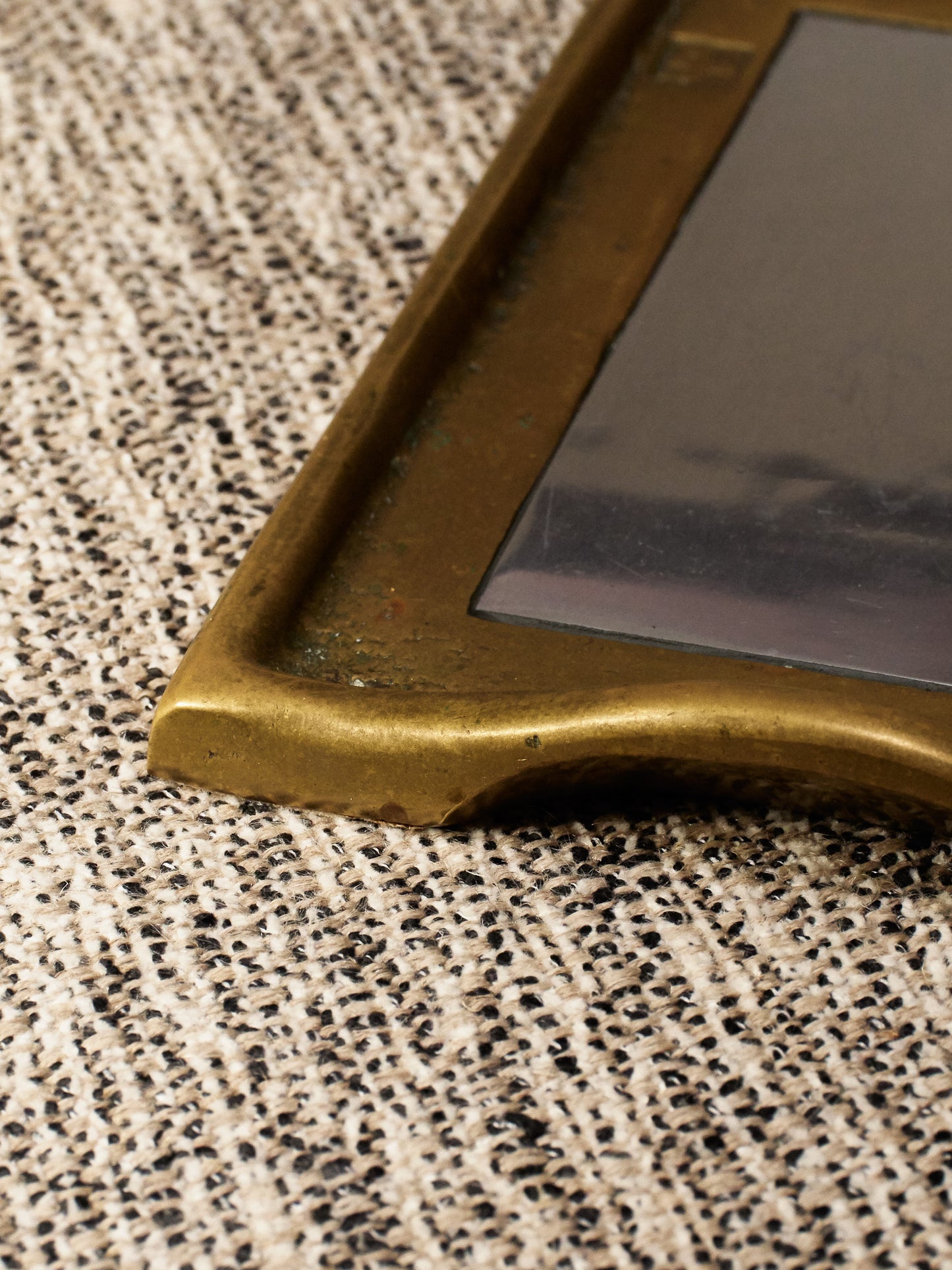 LATION AND ALUMINUM TRAY, DAVID MARSHALL, 1970s