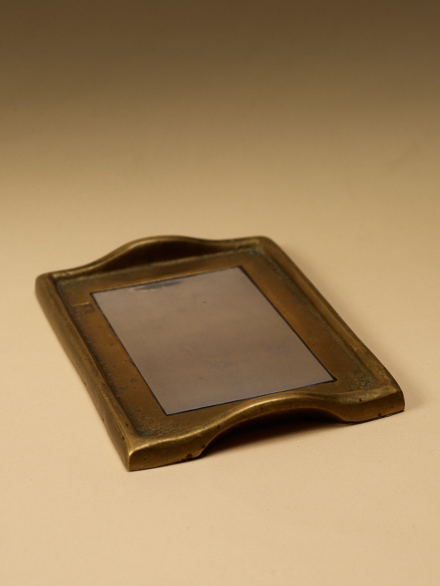 LATION AND ALUMINUM TRAY, DAVID MARSHALL, 1970s