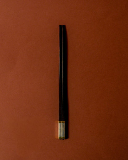 Large pair of chopsticks, Christofle, 1980s