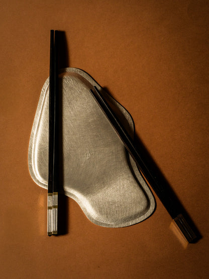 PETITE PAIRE DE BAGUETTES, CHRISTOFLE, 1980s