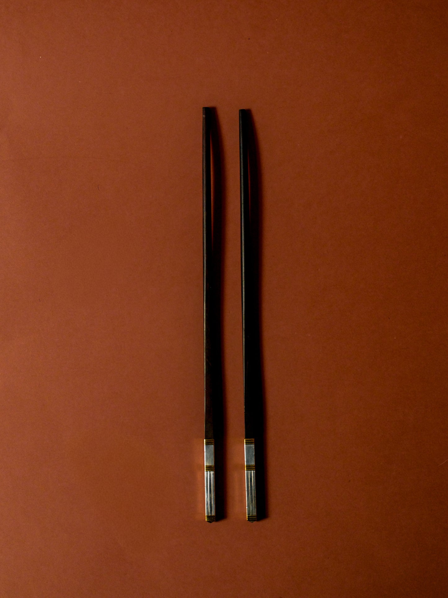 PETITE PAIRE DE BAGUETTES, CHRISTOFLE, 1980s