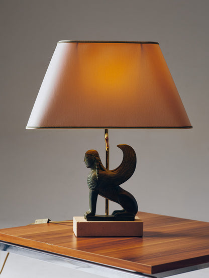 SPHINX TABLE LAMP, THE DOLPHIN, 1970s