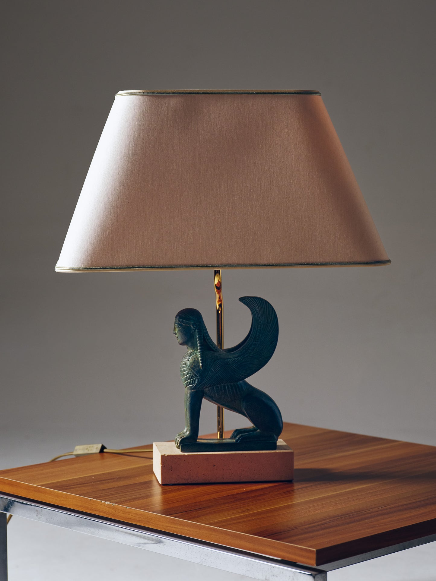 SPHINX TABLE LAMP, THE DOLPHIN, 1970s