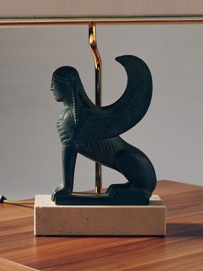 SPHINX TABLE LAMP, THE DOLPHIN, 1970s