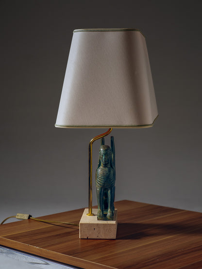 SPHINX TABLE LAMP, THE DOLPHIN, 1970s