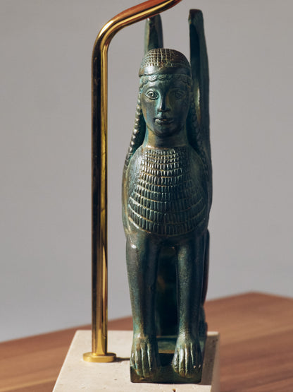 SPHINX TABLE LAMP, THE DOLPHIN, 1970s