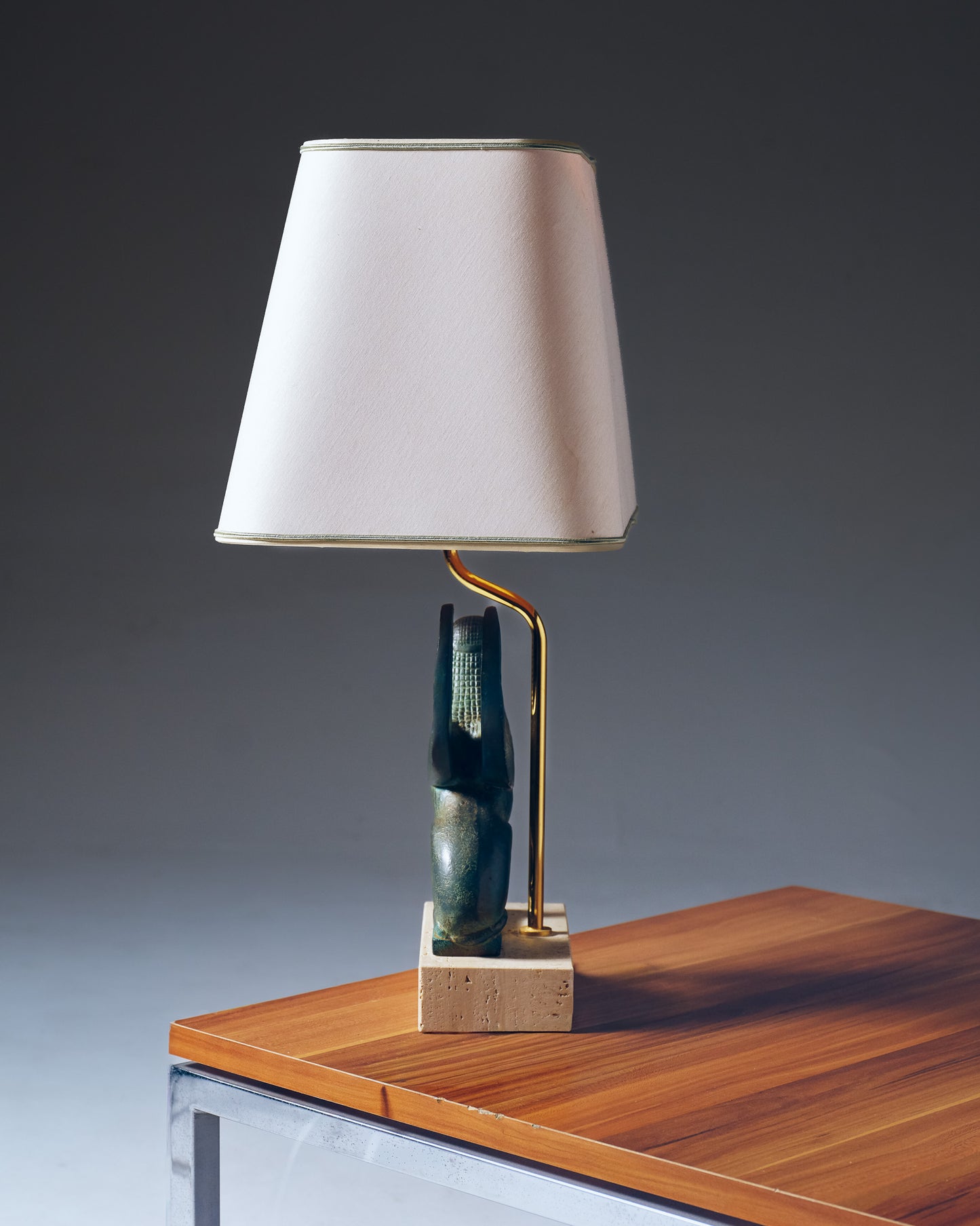 SPHINX TABLE LAMP, THE DOLPHIN, 1970s