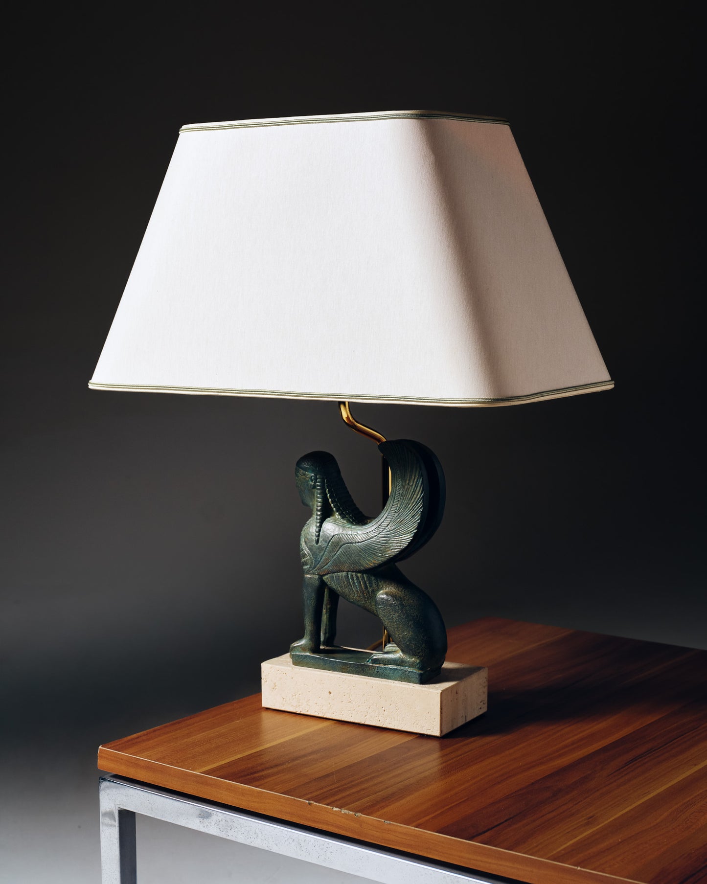 SPHINX TABLE LAMP, THE DOLPHIN, 1970s