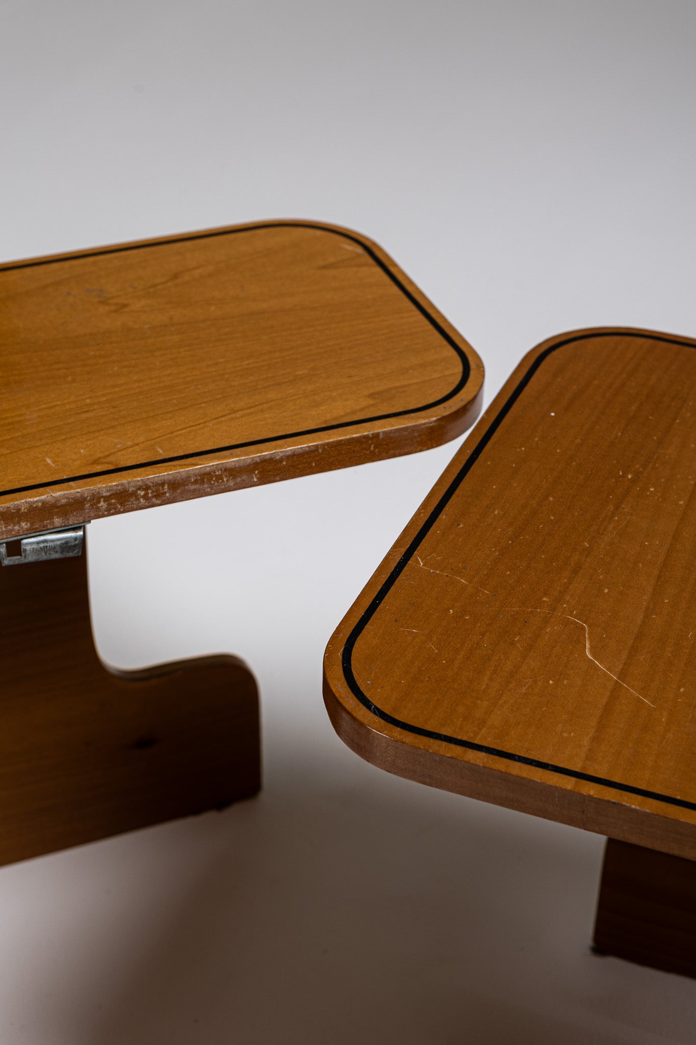 TABLE BASSE MODULABLE EN BOIS, 1980s