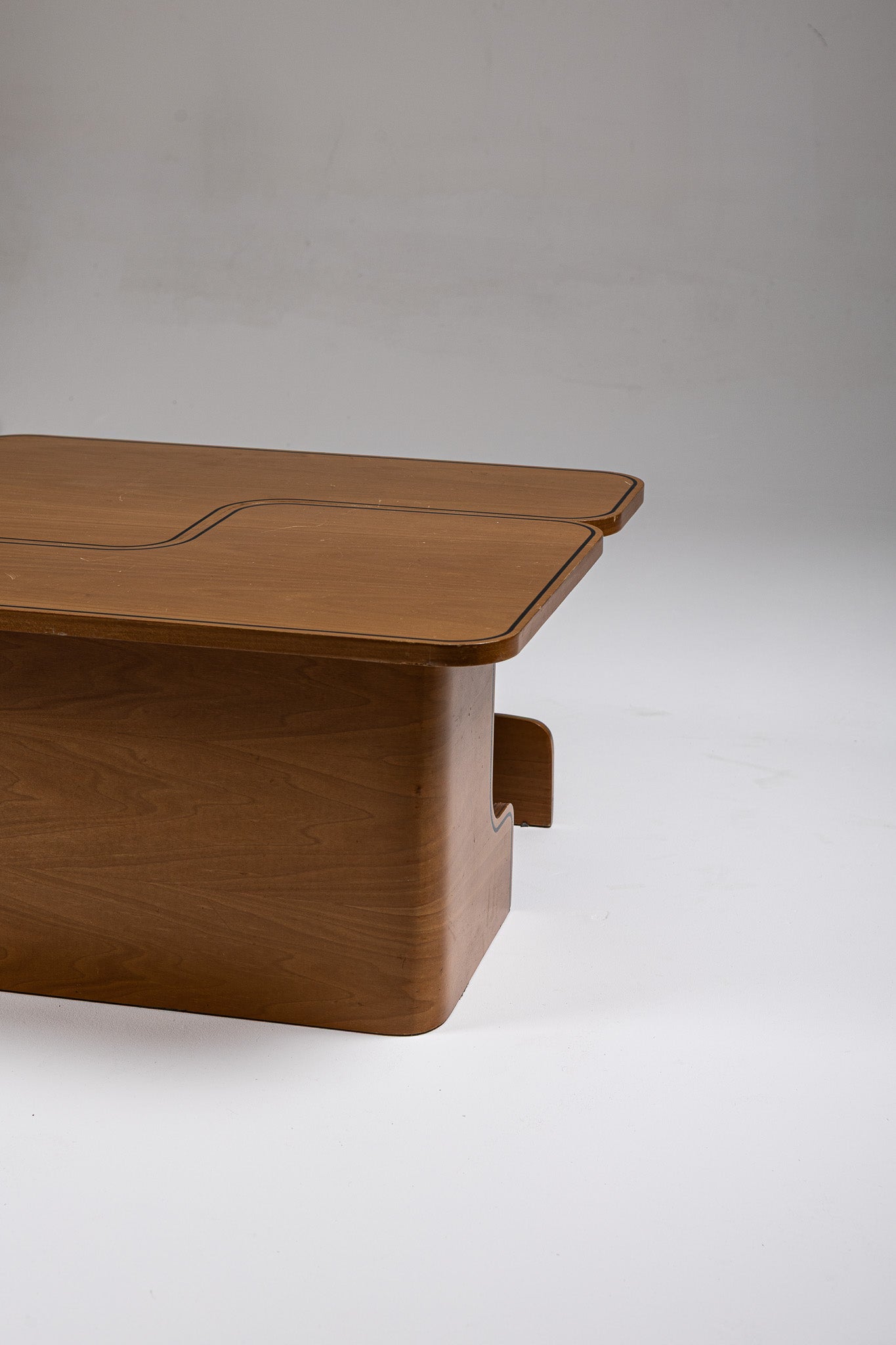 TABLE BASSE MODULABLE EN BOIS, 1980s