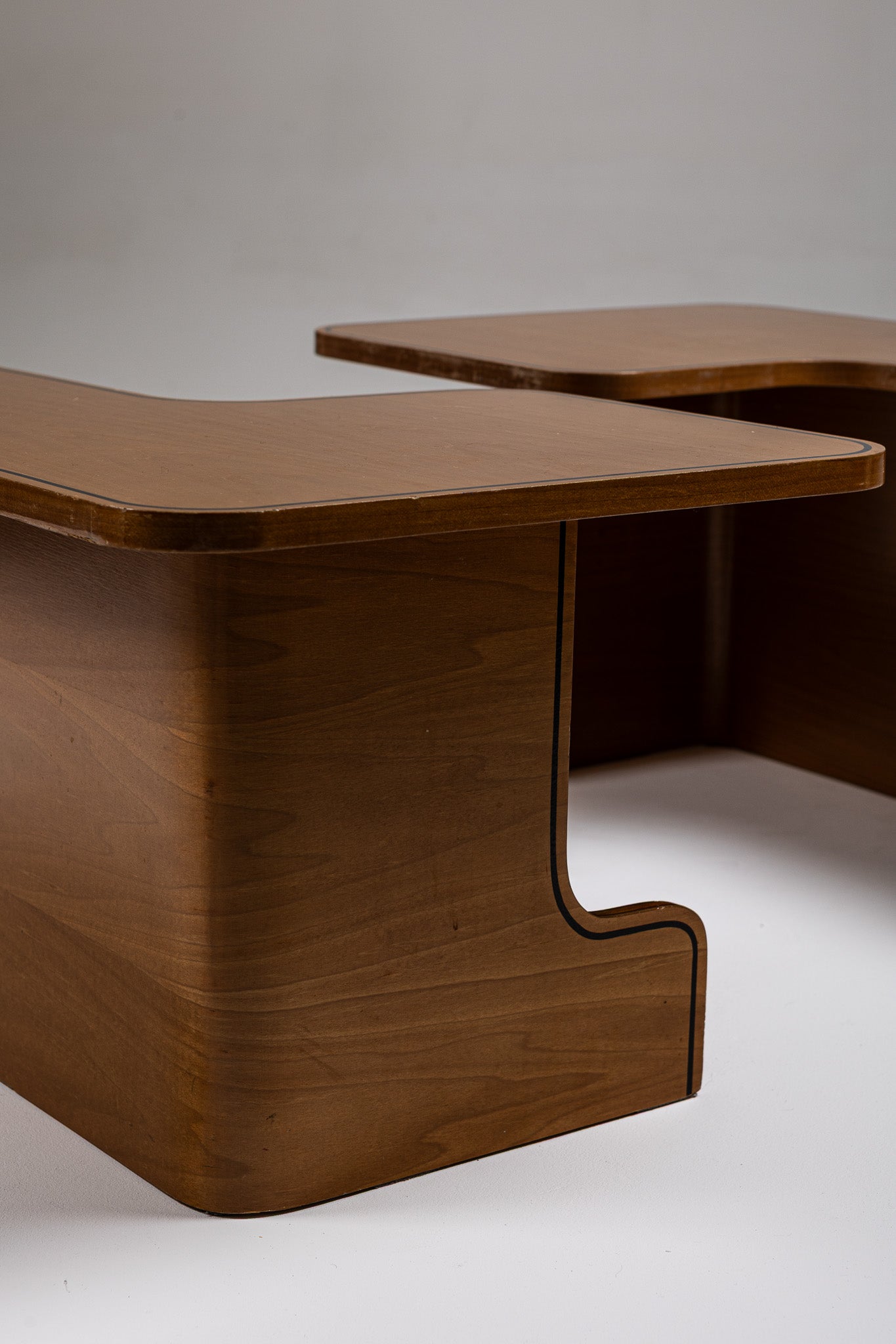 TABLE BASSE MODULABLE EN BOIS, 1980s