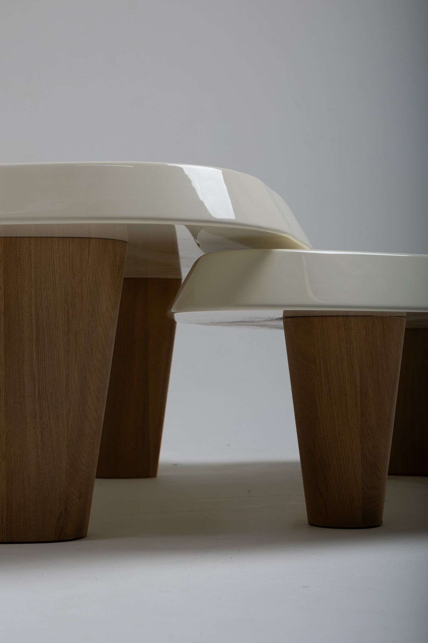 TABLES BASSES DUO, PIERRE AUGUSTIN ROSE