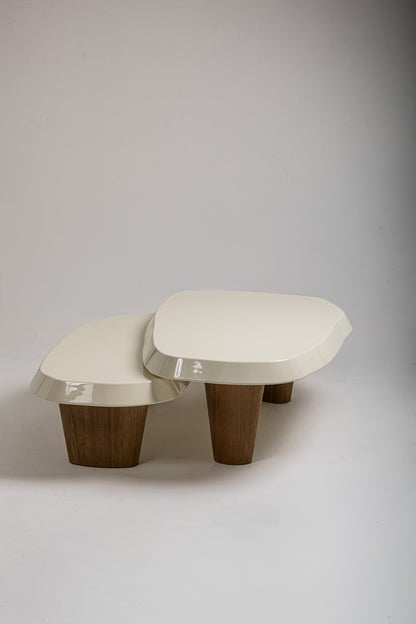 TABLES BASSES DUO, PIERRE AUGUSTIN ROSE