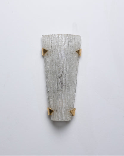 APPLIQUE EN VERRE, MAISON ARLUS, 1960s