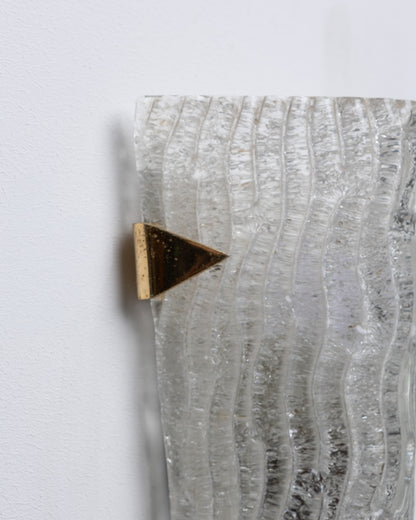 APPLIQUE EN VERRE, MAISON ARLUS, 1960s